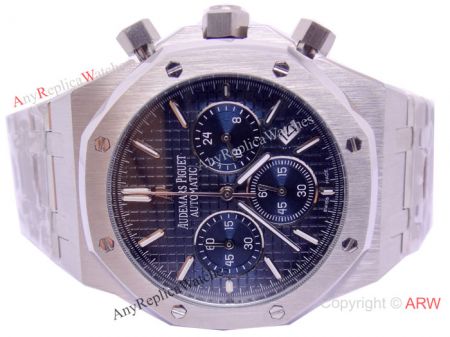Fake Audemars Piguet For Sale -  Royal Oak Chronograph Blue Face Watch